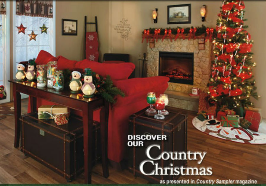 Lakeside Country Christmas In Country Sampler Magazine Lakeside Blog