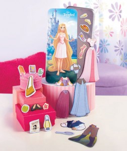She can create her own fairytales with Disney Magnetic Paper Dolls.