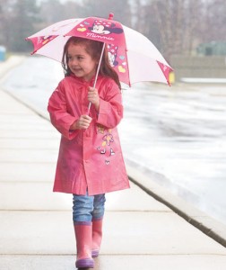 They will make a splash while staying dry in cute Kids' Disney Rain Gear.