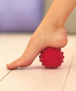 Use this set of 3 Plantar Fasciitis Massage Balls to help relieve pain and soothe aching feet.