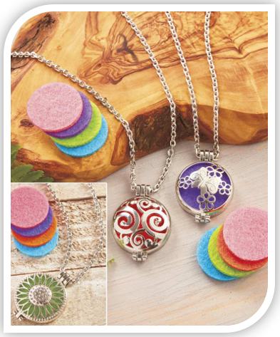 Aromatherapy Diffuser Necklace or Oils