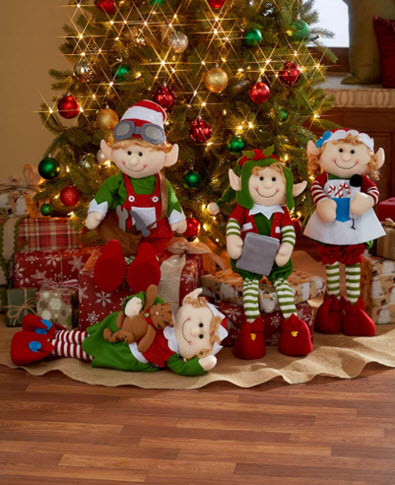 2 Foot Decorative Holiday Elves