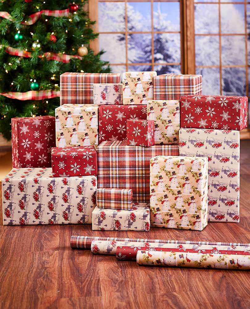 Kraft Christmas Gift Wrap