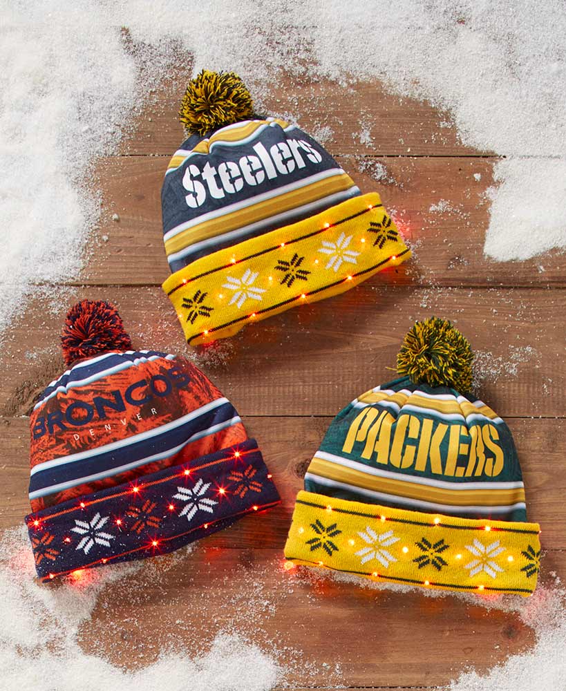 NFL Light Up Winter Hats