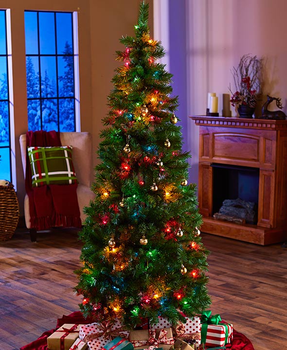 Pre-Lit Pop-Up Christmas Tree