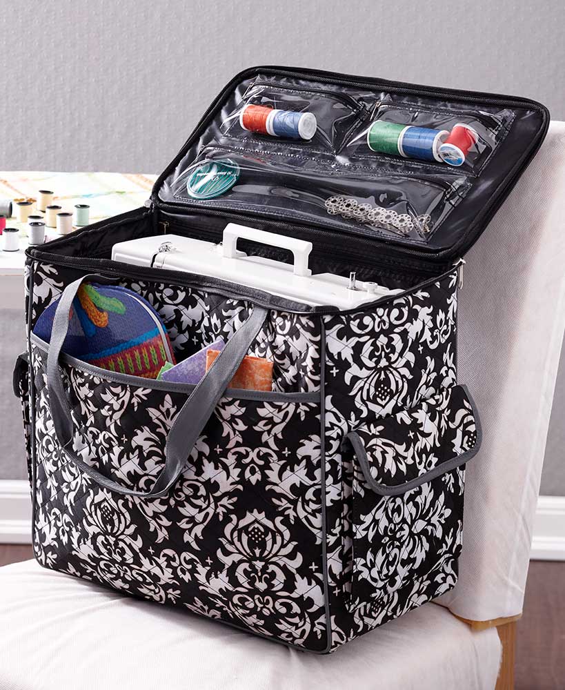 Rolling Sewing Machine Totes