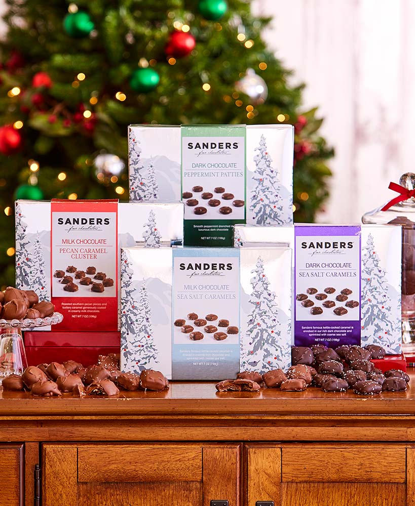 Sanders Chocolate Holiday Gift Boxes