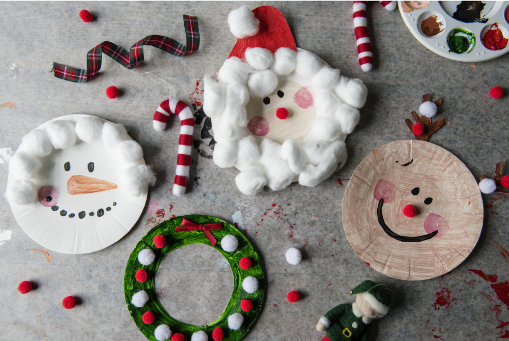 Paper Plate Christmas Crafts - How Wee Learn