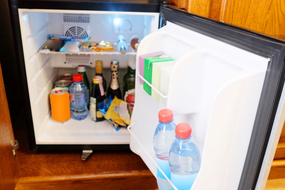 Garage Storage Tips - Small Refrigerator