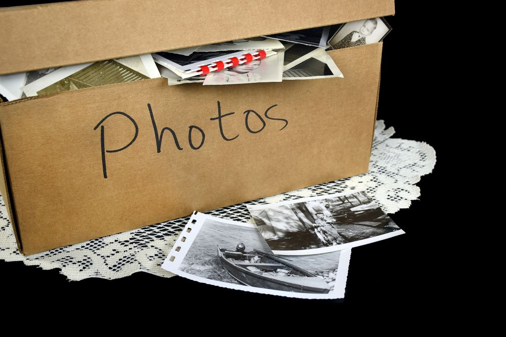 Garage Storage Tips - Box Of Photos