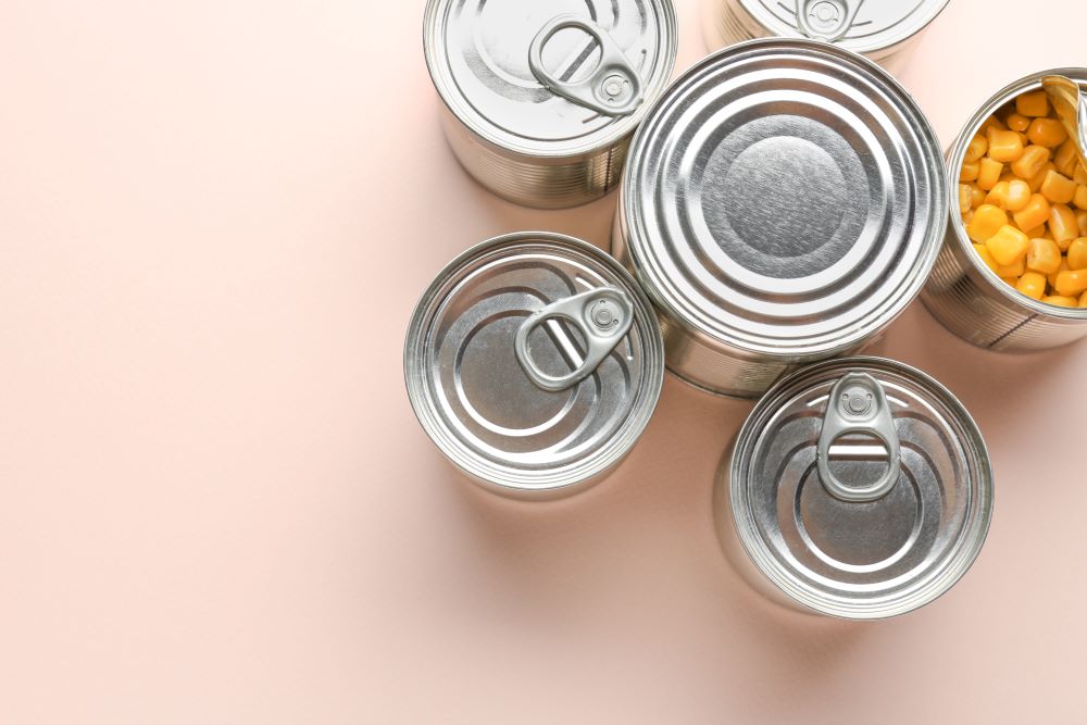 Garage Storage Tips - Food cans