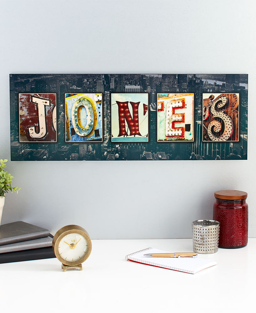 Personalized Themed Name Art