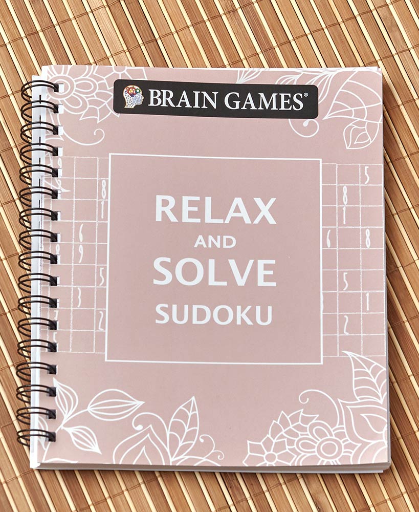 Brain Games™ Relax & Solve Puzzle Books 