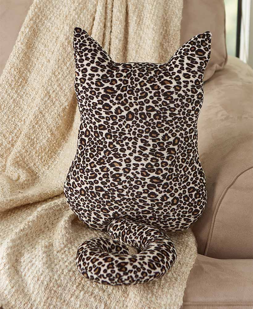 Cozy Cat Pillows Leopard