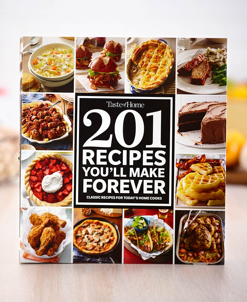 Taste of Home 201 Recipes Cookbook
