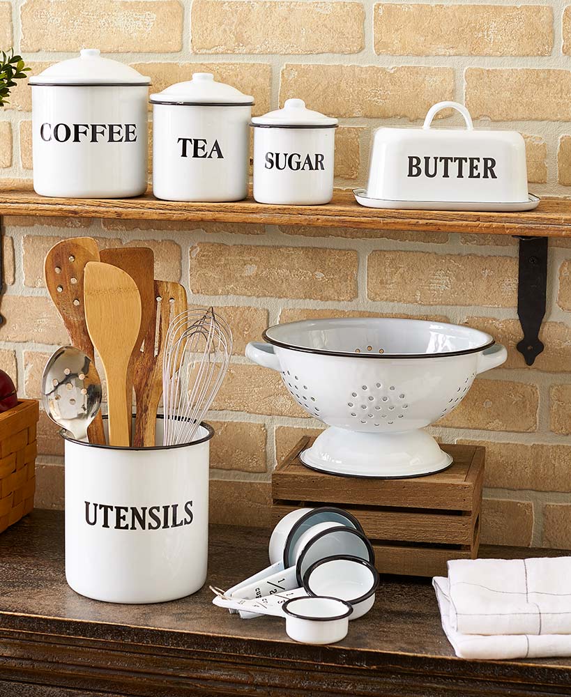Country Enamelware Kitchen Collection