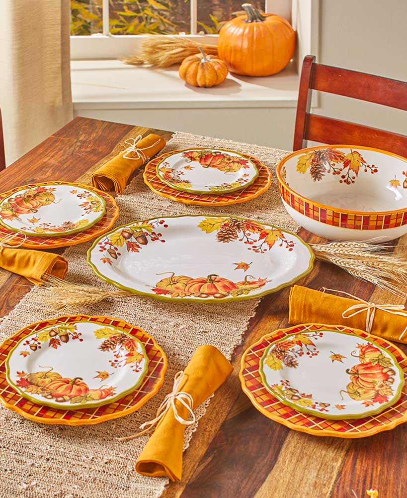 Fall Decorating Ideas - Harvest Tabletop Collection