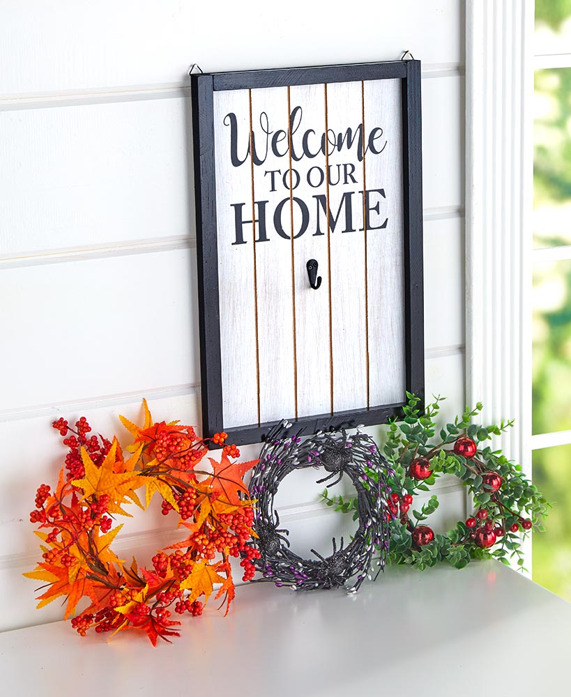 4-Pc. Interchangeable Welcome Home Sign
