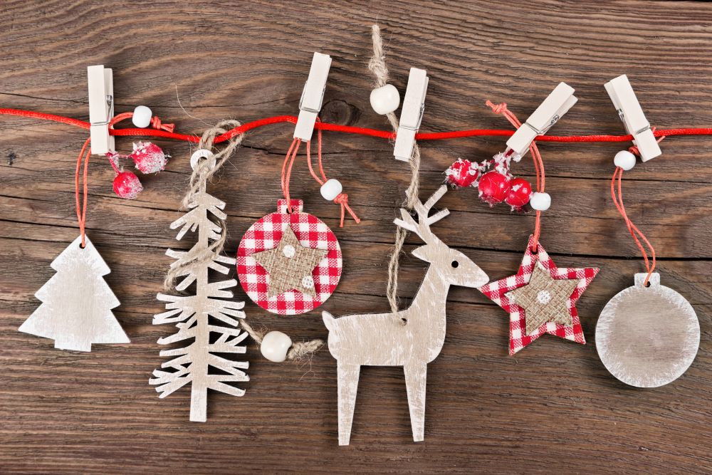 Country Christmas Ornaments