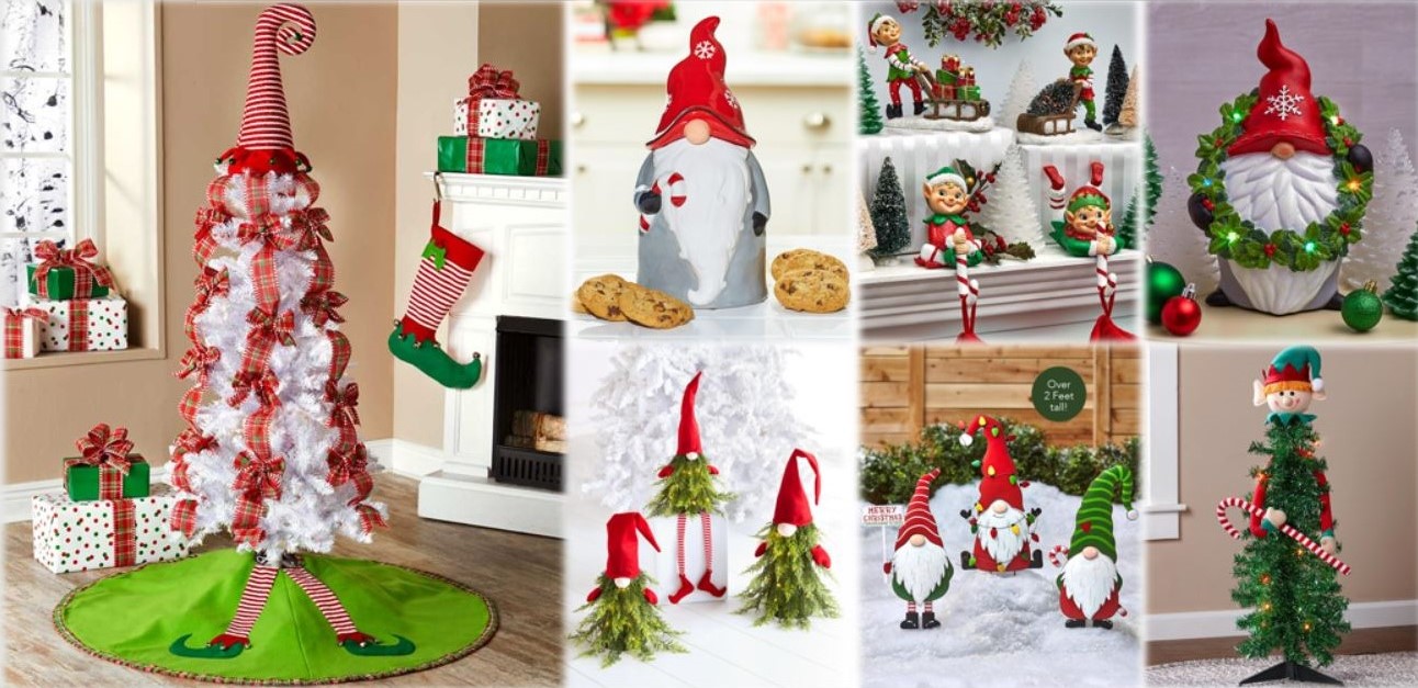 Dakota 2-Ft Decorative Holiday Santa's Elf Christmas Home Decor 1-Pc 