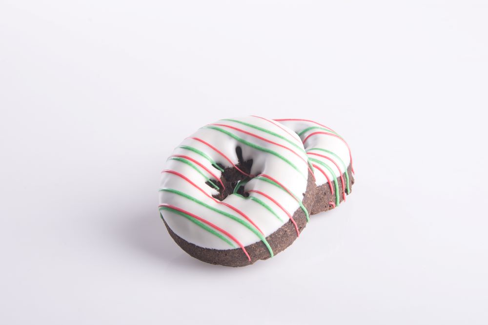 Christmas Morning Breakfast Ideas - Glazed Gingerbread Christmas Donuts
