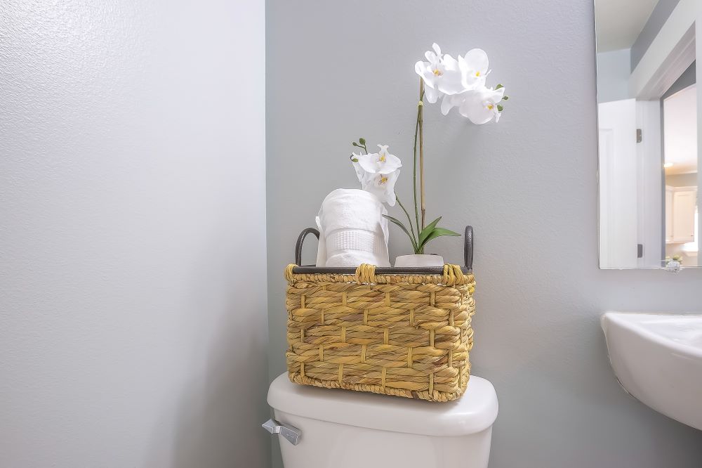 Small Bathroom Storage Ideas - Storage On Top Of The Toilet