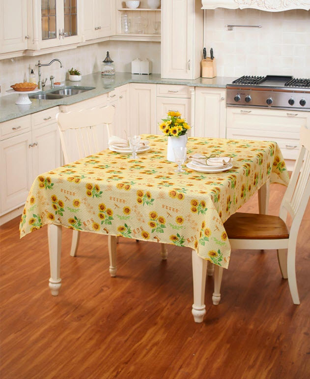 Sunflower Themed Tablecloths