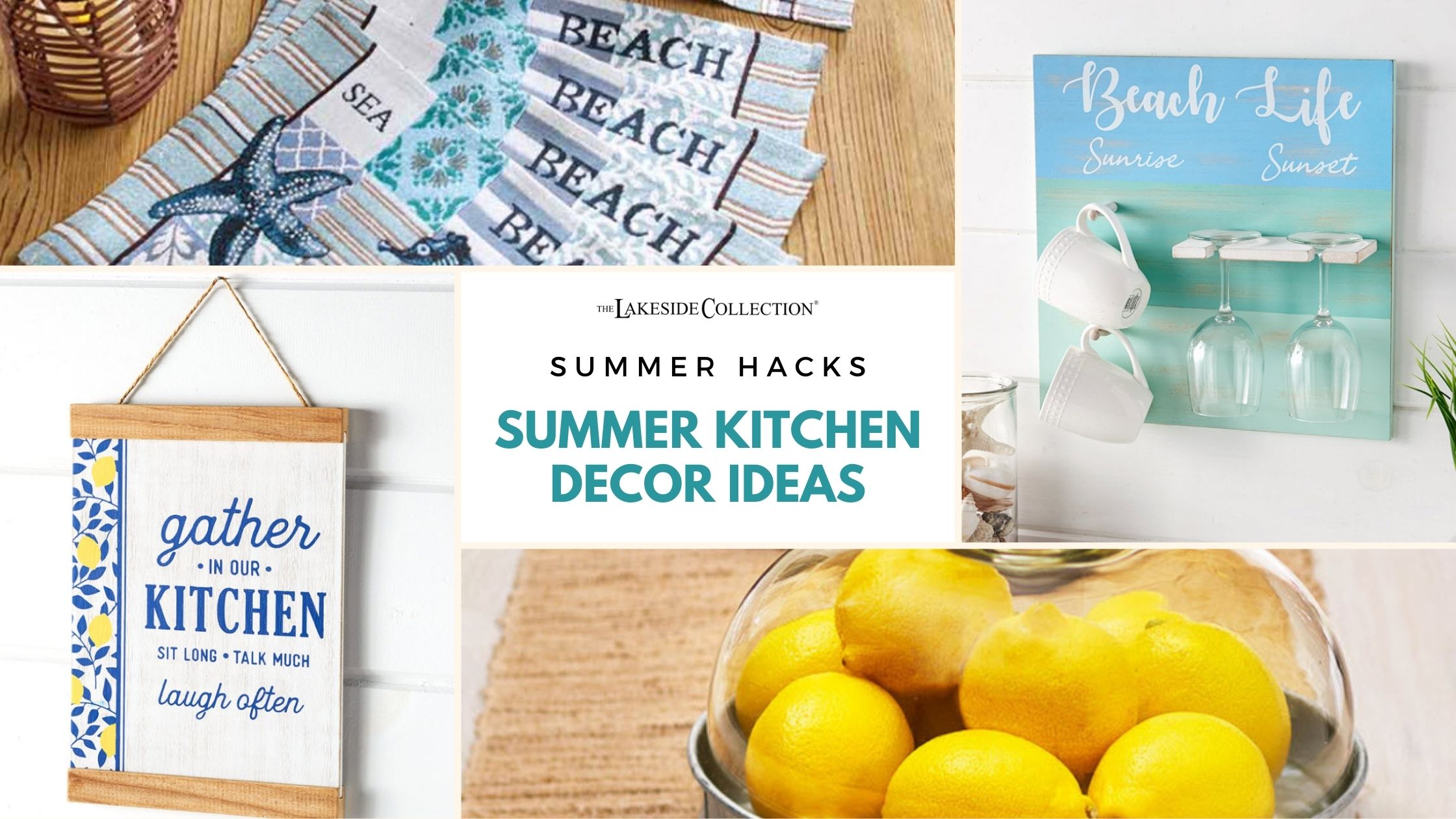 7 Summer Kitchen Decor Ideas To Freshen Up Your Space