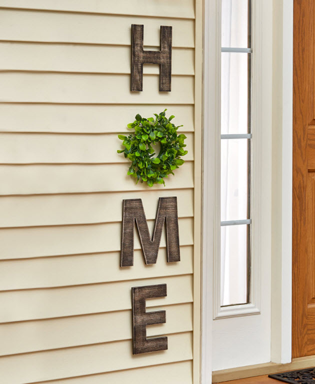 Small Porch Decor Ideas - 9-Pc. Seasonal Home Porch Sign