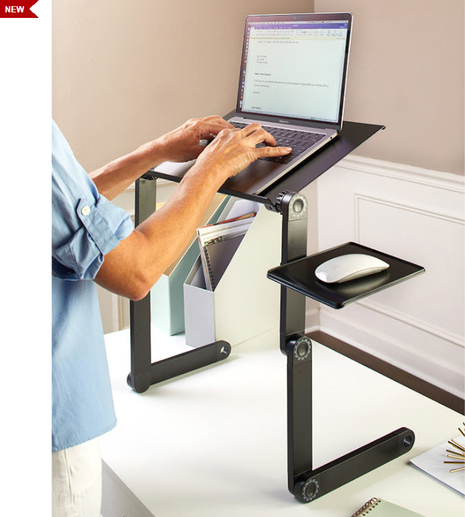 Deluxe Laptop Desk with Cooling Fan